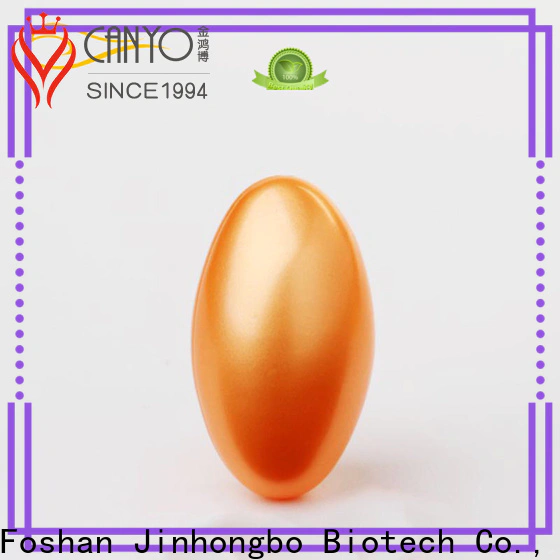 Jinhongbo smooth gelatin capsules for hair suppliers for shower