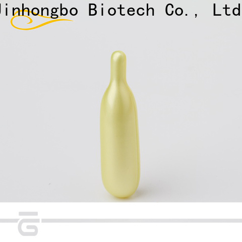 Jinhongbo custom gelatine capsules company for face